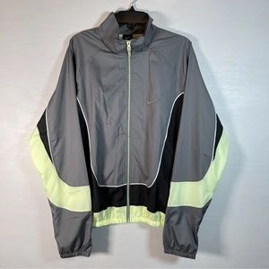 Nike Throwback Basketball Track Jacket CV1931-084 Size Medium Loose Fit Jumper